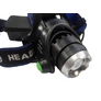 Kép 4/8 - Extra erős SWAT CREE XML 6 fejlámpa, + 2 db 18650 akksival, zoom funkcióval, 2 db töltővel, HT