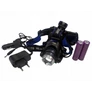 Kép 7/8 - Extra erős SWAT CREE XML 6 fejlámpa, + 2 db 18650 akksival, zoom funkcióval, 2 db töltővel, HT