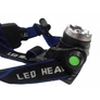 Kép 8/8 - Extra erős SWAT CREE XML 6 fejlámpa, + 2 db 18650 akksival, zoom funkcióval, 2 db töltővel, HT