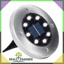 Kép 3/12 - 4 db-os 32 LED-es Disk Lights napelemes leszúrható kültéri lámpa, RG