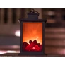 Kép 6/10 - Dekoratív látványkandalló LED lámpás, elemes, tüzet utánzó fényekkel, 22 x 14 cm 