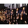 Kép 10/14 - 6 5 méteres Napelemes kerti dekor jégcsap 50 LED-es fényfüzér meleg fehér