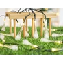 Kép 4/14 - 6 5 méteres Napelemes kerti dekor jégcsap 50 LED-es fényfüzér meleg fehér