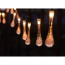 Kép 5/14 - 6 5 méteres Napelemes kerti dekor jégcsap 50 LED-es fényfüzér meleg fehér