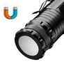 Kép 8/8 - GENETIC® taktikai LED zseblámpa újratölthető USB klip mágneses, 5 üzemmód, IP65