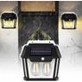 Kép 9/10 - Nagy fényerejű Dupla LED-es Napelemes kerti Fali lámpa, mozgásérzékelős, 600 LM, 1800 mAh