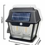 Kép 6/10 - Nagy fényerejű Dupla LED-es Napelemes kerti Fali lámpa, mozgásérzékelős, 600 LM, 1800 mAh
