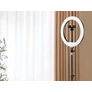 Kép 8/9 - TikTok Állítható okostelefon állvány + selfie gyűrűs LED, fehér, 100 cm 