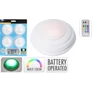 Kép 6/6 - FXlight 4 db-os elemes öntapadós, 12 COB RGB színes LED-es lámpa készlet, távirányítóval