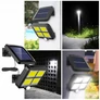 Kép 5/9 - 128 LED-es napelemes reflektor mozgásérzékelővel, IP44