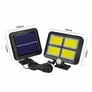 Kép 3/9 - 128 LED-es napelemes reflektor mozgásérzékelővel, IP44