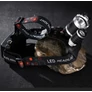 Kép 5/11 - Extra erős SWAT 3 x CREE T6 fejlámpa, 2 féle adapterrel, 5 világítási mód, 2100 Lumen