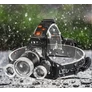 Kép 7/11 - Extra erős SWAT 3 x CREE T6 fejlámpa, 2 féle adapterrel, 5 világítási mód, 2100 Lumen