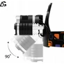 Kép 9/11 - Extra erős SWAT 3 x CREE T6 fejlámpa, 2 féle adapterrel, 5 világítási mód, 2100 Lumen