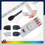 Kép 4/9 - 5m RGB öntapadós vágható 2835 LED szalag, hálózati adapterrel, távirányítóval, színes