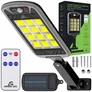 Kép 1/5 - Extra erős 144 LED-es napelemes reflektor, mozgásérzékelővel