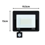 Kép 7/7 - 50W vízálló IP66, SMD LED reflektor, mozgás és alkonyat érzékelővel, VG