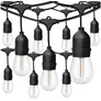 Kép 4/10 - 20 m-es 20 LED-es jégcsap lámpafüzér, teraszvilágítás, időjárásálló IP65, 20m - meleg fehér