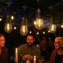 Kép 6/10 - 20 m-es 20 LED-es jégcsap lámpafüzér, teraszvilágítás, időjárásálló IP65, 20m - meleg fehér