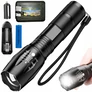 Kép 1/9 - Extra erős vízállló taktikai CREE-XML-T6 L2 LED zoom katonai zseblámpa, USB-s, 5 világítási móddal, M188