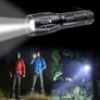 Kép 9/9 - Extra erős vízállló taktikai CREE-XML-T6 L2 LED zoom katonai zseblámpa, USB-s, 5 világítási móddal, M188