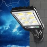 Kép 7/7 - 120 COB LED-es napelemes reflektor, mozgásérzékelővel,távvezérlővel, IP65, RT