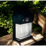 Kép 3/7 - 2 db Nagy fényerejű Dupla LED-es Napelemes kerti Fali lámpa, mozgásérzékelős, 600 LM, 1800 mAh, IP65, DT