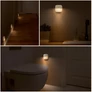 Kép 1/5 - FXlight Elemes öntapadós LED-es éjszakai biztonsági lámpa mozgásérzékelős