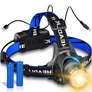 Kép 2/9 - Extra erős SWAT CREE XML-T6 fejlámpa zoom funkcióval 3 világítási móddal IPX4