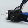 Kép 7/9 - Extra erős SWAT CREE XML-T6 fejlámpa zoom funkcióval 3 világítási móddal IPX4
