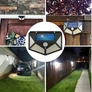 Kép 5/7 - 100 LED-es mozgásérzékelős napelemes LED lámpa RG