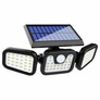 Kép 2/9 - Napelemes 4in1 reflektor mozgás és alkonyatérzékelővel 74 LED-es IP44