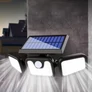 Kép 3/9 - Napelemes 4in1 reflektor mozgás és alkonyatérzékelővel 74 LED-es IP44