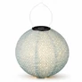 Kép 1/4 - ArtiCasa napelemes fénynyomat mintás Party LED-es Lampion 25 cm kék színű 1 db