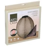 Kép 1/2 - ArtiCasa Ovális napelemes fénynyomat mintás Party LED-es Lampion 29 x 20 cm barna színű 1 db