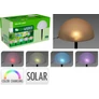Kép 9/9 - ProGarden 5 db-os napelemes félgömb kerti LED lámpa színváltós 15 cm átmérő/félgömb