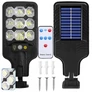 Kép 1/8 - COB LED-es napelemes reflektor, mozgásérzékelővel, Vízálló
