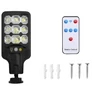 Kép 7/8 - COB LED-es napelemes reflektor, mozgásérzékelővel,távvezérlővel, vízálló, VG