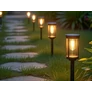 Kép 4/11 -  Napelemes kerti Modern LED lámpa vízálló alkonyérzékelővel, kertbe, 57 cm, 1 db 