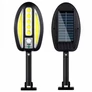 Kép 1/11 - Napelemes COB LED-es reflektor, mozgásérzékelővel, távirányítóval, 3000 mAh