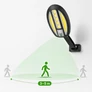 Kép 5/11 - Napelemes COB LED-es reflektor, mozgásérzékelővel, távirányítóval, 3000 mAh