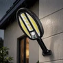 Kép 6/11 - Napelemes COB LED-es reflektor, mozgásérzékelővel, távirányítóval, 3000 mAh
