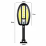 Kép 10/11 - Napelemes COB LED-es reflektor, mozgásérzékelővel, távirányítóval, 3000 mAh
