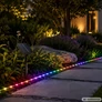 Kép 7/8 - 5 méteres kültéri vízálló IP65 LED szalag napelemes tápegységgel, RGB színes, távirányító, Időzíthető 4/6/8 órás működés, 8 féle fényjátékkal