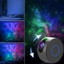 Kép 5/10 - LED Csillag galaxis projektor, változatos színes, távirányítható, szürke