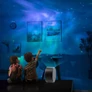 Kép 6/10 - LED Csillag galaxis projektor, változatos színes, távirányítható, szürke