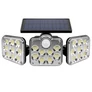 Kép 4/10 - Extra erős 138 LED-es napelemes reflektor, mozgásérzékelővel, távirányítóval, IP44