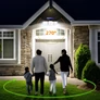 Kép 9/10 - Extra erős 138 LED-es napelemes reflektor, mozgásérzékelővel, távirányítóval, IP44