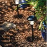Kép 3/9 - 6 db-os Napelemes leszúrható kerti LED lámpa, fénynyommal 42 cm magas, IP44