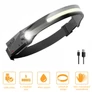 Kép 2/6 - Extra erős 40 COB LED-es fejlámpa, mozgásérzékelős, USB C-s, 5 világítási mód